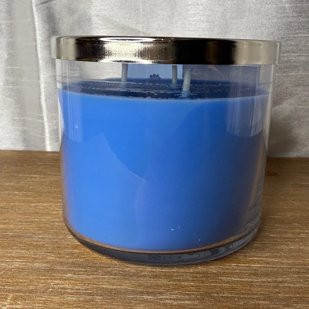 Bath & Body Works Ocean Driftwood Scented 3 Wick Candle 14.5oz Soy Wax NWT